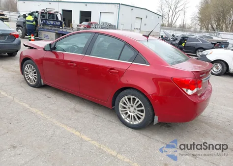 2012 Chevrolet Cruze Eco из США, поврежденный, VIN 1G1PJ5SC3C7349867
